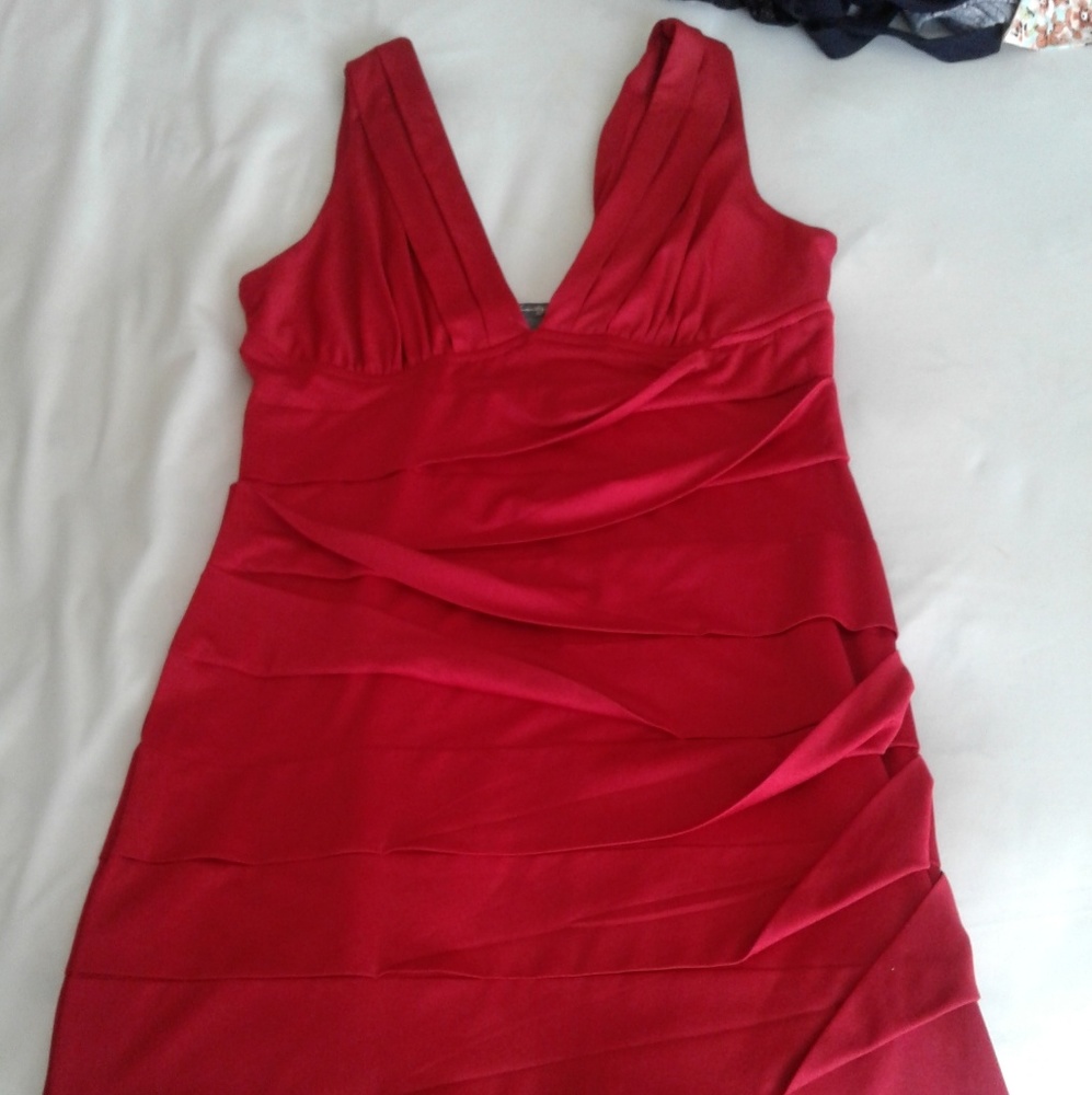Red dress